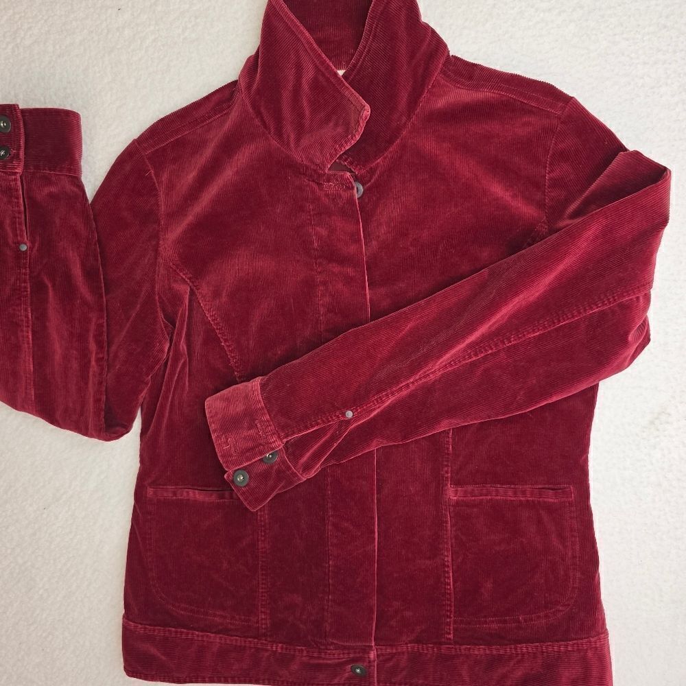 Rubbish XL Women's Red Corduroy Jacket